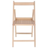 thumbnail of WellHome - Stuhl NORTE aus Buchenholz, unbehandelt 43x47x79 cm