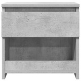 thumbnail of Tables de chevet 2 pcs Gris béton 40x30x39 cm Aggloméré