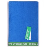 thumbnail of Benetton – Set mit 2 Handtüchern, 90 x 160 cm, 380 g/m², Velours, 100 % Baumwolle, Blau