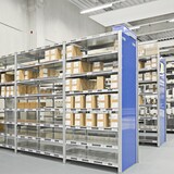 thumbnail of PROREGAL Fachbodenregal Stecksystem | Grundregal | HxBxT 200x130x60cm | 5 Ebenen | Fachlast 240 kg | Beidseitig nutzbar | Verzinkt