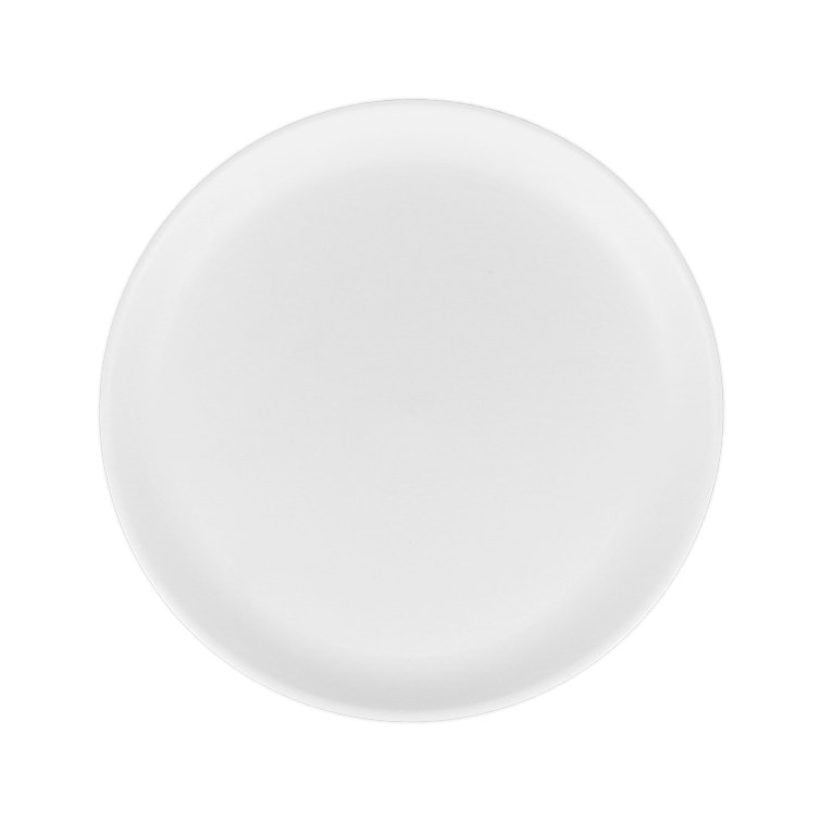 MONOUSO - Wiederverwendbare Plastikteller PP-MF Weiß Ø27,4cm (1 Stück)