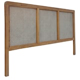thumbnail of SIT Möbel Bett-Kopfteil | aus Teak und Rattan-Geflecht | natur | B 200 x T 4 x H 120 cm | 07996-59 | Serie ROMANTEAKA