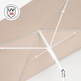 thumbnail of Aktive Guarda-sol de terraço de 4 nervuras 180 cm bege