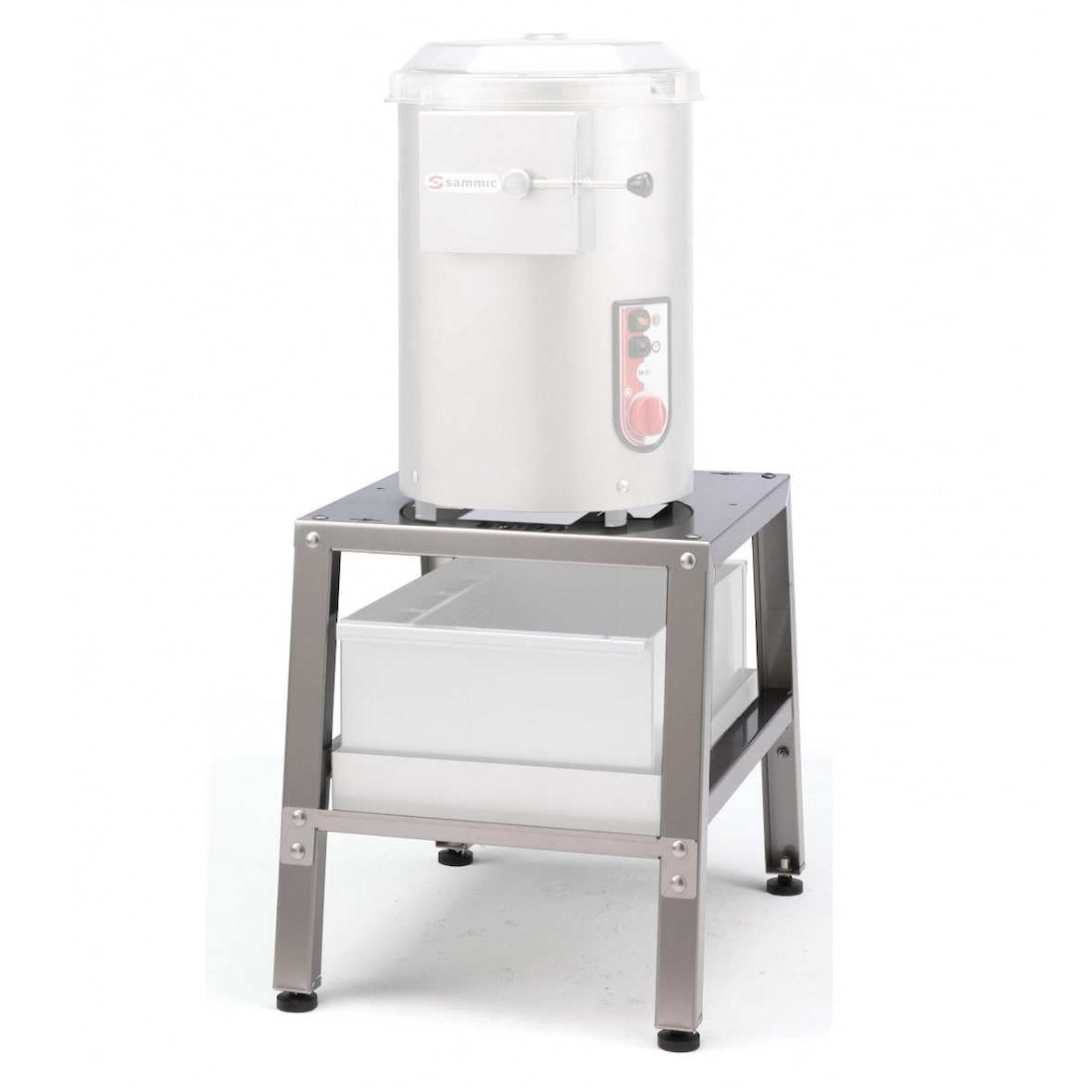 Soporte inox con filtro para peladora PI-30 de Sammic