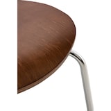 thumbnail of 2x Stapelstuhl DIEGO ergonomisch braun