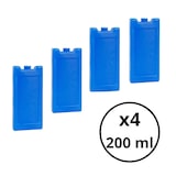 thumbnail of Nakloe - (Pack de 4 Unidades) - Acumuladores de Frio - 200 g - Placas de Hielo - Nevera portatil - Acumulador Frio - Placa Hielo - Bloques Hielo