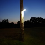 thumbnail of Lampe LED Solaire 3W 370 Lumens LI ION 6000K Applique Blanc exterieure avec detecteur de mouvement ASLO