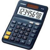 thumbnail of Casio MS-8E Tischrechner 8-stelliger LCD-Monitor Marineblau