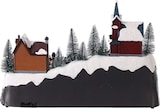 thumbnail of WellHome - Dekorative Weihnachtsszene mit LED-Lichtern und Musik 41x26x27cm