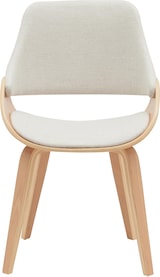thumbnail of CLP 2er Set Esszimmerstuhl Vangale Stoff HBT: 86x52x54 cm natura/creme
