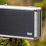 thumbnail of HMF Alu Transportkoffer mit Rasterschaumstoff, 96 x 36 x 12 cm, Schwarz