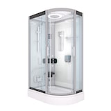 thumbnail of Dampfdusche Sauna Dusche Duschkabine D60-70T3R 80x120 cm ohne 2K Scheiben Versiegelung