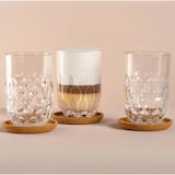thumbnail of Leonardo GOCCE Latte Macchiato-Set mit Untersetzer 6-teilig