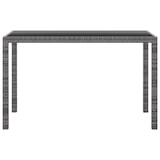thumbnail of Set Da Pranzo Da Giardino 3 Pz Con Cuscini Polyrattan Grigio