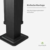 thumbnail of Pantheon Cortina Pavillon 3x3m | wetterbeständig | Aluminium | pulverbeschichtet | Rollläden Anthrazit / Schwarz