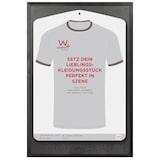 thumbnail of Stockholm 3D Houten Fotolijst 60x90 cm Tricot Lijst ZWART met Kunstglas