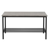 thumbnail of ML-Design Esstisch mit 4 Stühlen, Eiche hell, Essgruppe 5-tlg. für 4 Personen, Holztisch mit Metallbeinen, Esszimmerstühle, Küchentisch Set,