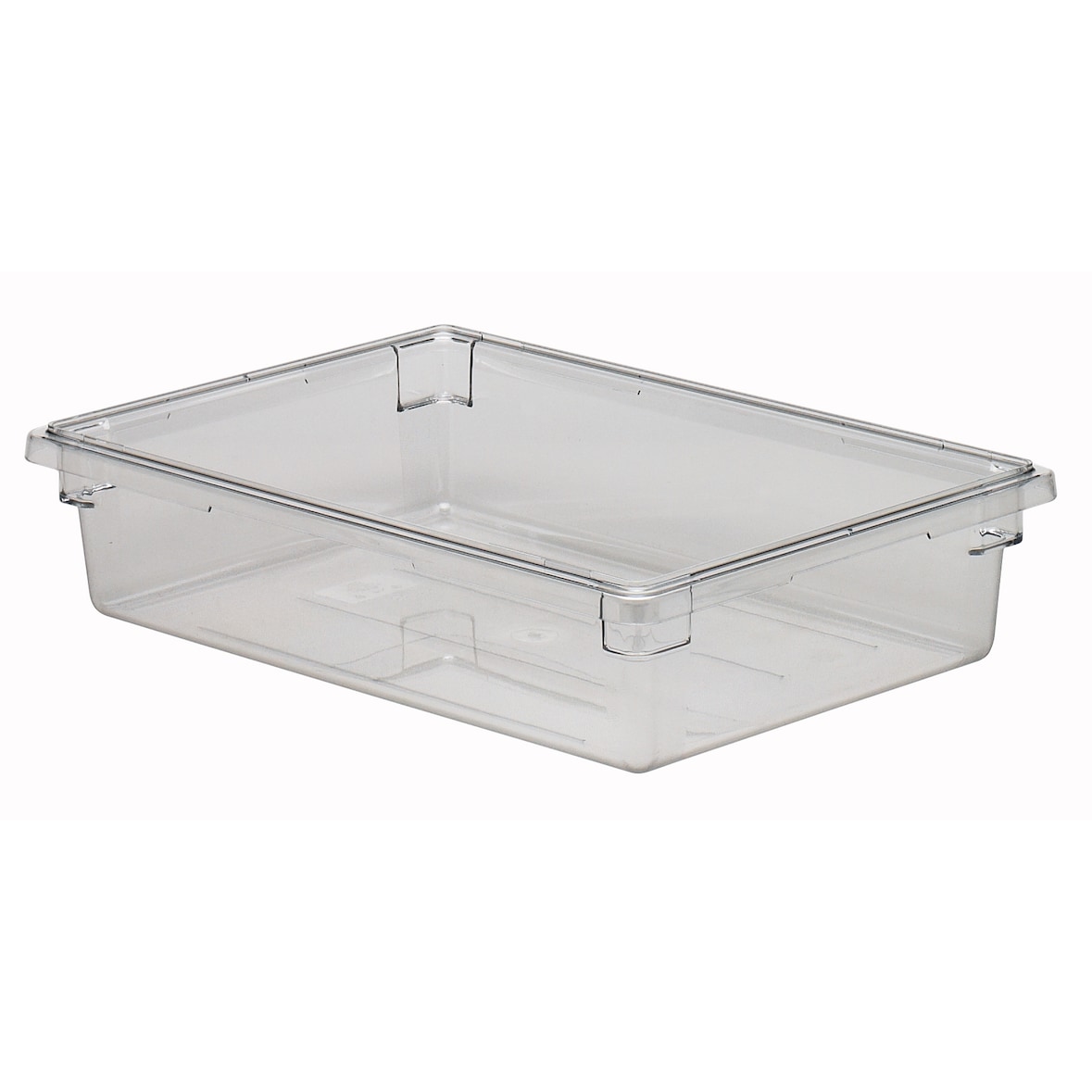 CAMBRO - 18266CW-135 - Scatola di stoccaggio 33,1 L - 66 x 46 x 15 cm - Trasparente (Coperchio non incluso).