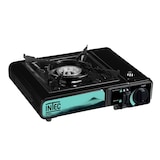 thumbnail of Tragbarer Gaskocher 2200W + 2 Platten Plancha und Grill Barbecue Campingkoffer INTEC