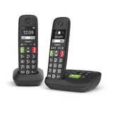thumbnail of Gigaset E290A Duo Teléfono DECT/analógico Identificador de llamadas Negro