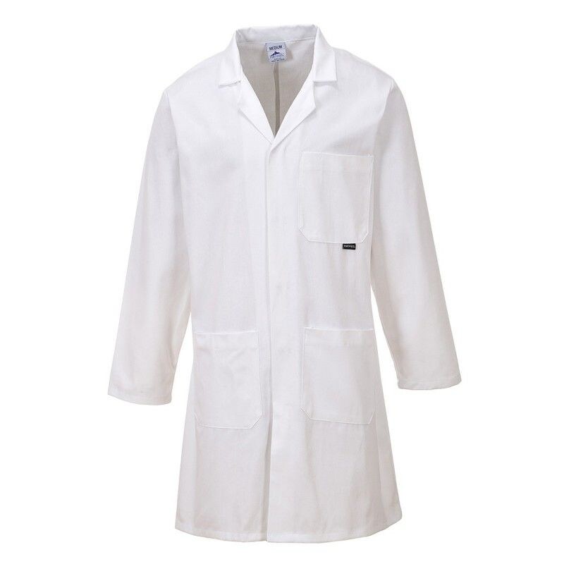 Portwest - Blouse de travail blanche Standard Blanc Taille XS