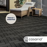 thumbnail of Casaria WPC Fliesen 44x Mosaik Anthrazit