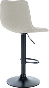 thumbnail of Barhocker Lex Stoff creme/schwarz