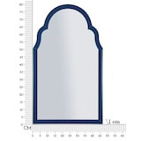 thumbnail of Mauro Ferretti - specchio da muro tangeri blu cm 47x1x80 (misura specchio cm 41x74) - 06614700B3