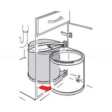 thumbnail of Hailo Abfallsammler 3512001 MO Swing w Mono 12 Liter weiß