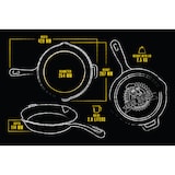 thumbnail of Set de 6 pièces Accessoires de Cuisson en Fonte Pré Assaisonné Pour Barbecue Camping Cuisine Extérieure PIT BOSS