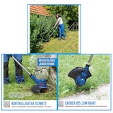 thumbnail of Güde Akku Rasentrimmer RT 18-201-05 Inkl. 20 Ersatzmesser, 18 V 2,0Ah E³ Akkusystem Ladegerät 58598