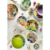 thumbnail of Excelsa vajilla de 18 piezas Fiori Frida de porcelana multicolor