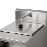 thumbnail of VERTES Gastro Cuocipasta con supporto Cuocipasta in acciaio inox, elettrico, 2x 1700 Watt, 2 vasche separate da 8 litri ciascuna