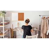 thumbnail of ALLboards Tableau COMBI en liège et blanc magnétique – 60×40 cm – cadre en bois + ACCESSOIRES