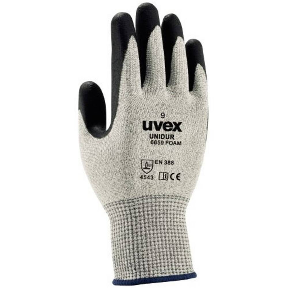 Uvex unidur 6659 foam 6093809 Nitril Arbeitshandschuh Größe (Handschuhe): 9 EN 388  1 St.
