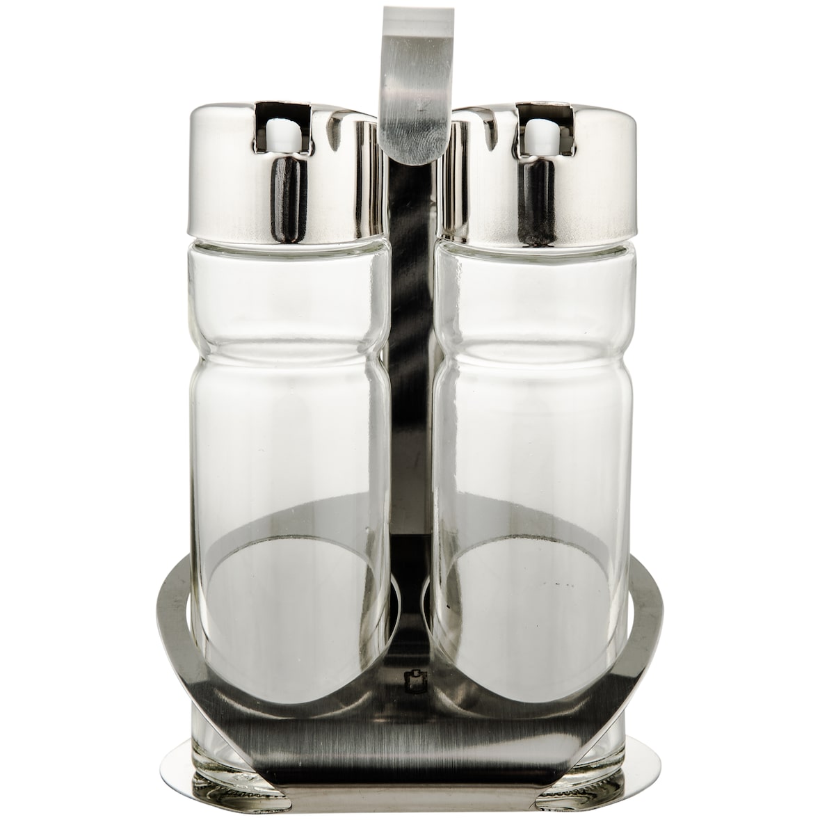 METRO Professional Dispenser di olio e aceto ,  12 x 8.4 x 18.1 cm, acciaio inox / vetro, 170 ml