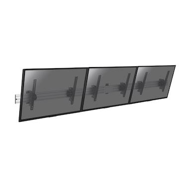 KIMEX - Soporte de pared Menú Board 3 pantallas 45