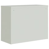 thumbnail of vidaXL Aktenschrank Hellgrau 90x40x70 cm Stahl