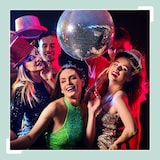 thumbnail of Relaxdays Discokugel, Ø 50 cm, Deko Spiegelkugel zum Aufhängen, große Partykugel mit Metallöse, Discoball Party, silber