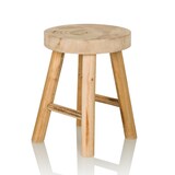 thumbnail of Taburete de madera RUSTIKO W Madera de paulownia hjh LIVING