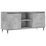 thumbnail of Helloshop26 - Multimedia-TV-Ständer TV-Regal TV-Sideboard Esszimmer Wohnzimmer Schlafzimmer 104 x 35 x 50 cm Holzwerkstoff grau 02_0025659