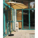 thumbnail of Ombrellone a Parete 1/2 Tondo Ø 270 Cm Struttura in Alluminio da Giardino per Arredo Esterno