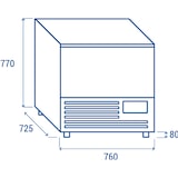 thumbnail of Cellule de Refroidissement et Congélation - 5 x GN 1/1 - 600 x 400 mm - Cool Head