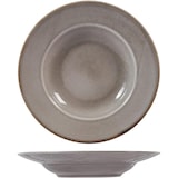 thumbnail of H&H Set 6 Piatti Pasta Reactive in Stoneware Grigio 24cm