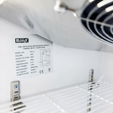 thumbnail of Romux® Glastürkühlschrank MA 100 Liter 1 Tür Belüftet | Professioneller Getränkekühlschrank mit Glastür & LED
