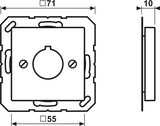 thumbnail of Jung Abdeckung ws A 564 A564