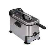 thumbnail of Tarrington House FR2020SC Fritadeira, aço inoxidável, 24.7 x 43.7 x 30.9 cm, reservatório amovível, base antiderrapante, 2.8 L, prateado