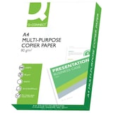 thumbnail of Q-Connect® KF18716 Wolkenmarmor-Ordner - A4, 50 mm, blau