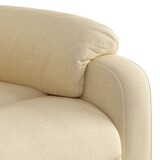 thumbnail of vidaXL Massagesessel Elektrisch Creme Stoff