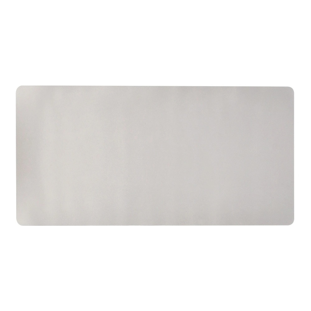 Tapete de rato q-connect xxl com base em pele e camurça cor cinzenta 800x400x2 mm